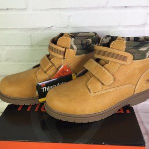 Deer Stags Youth Boys Size 6.5 Marker Boots Wheat